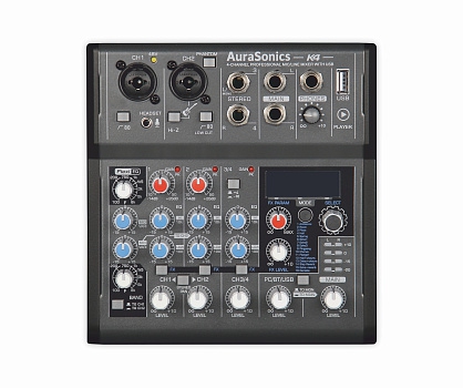 AuraSonics K4 компактный микшерный пульт в Славянске-на-Кубани