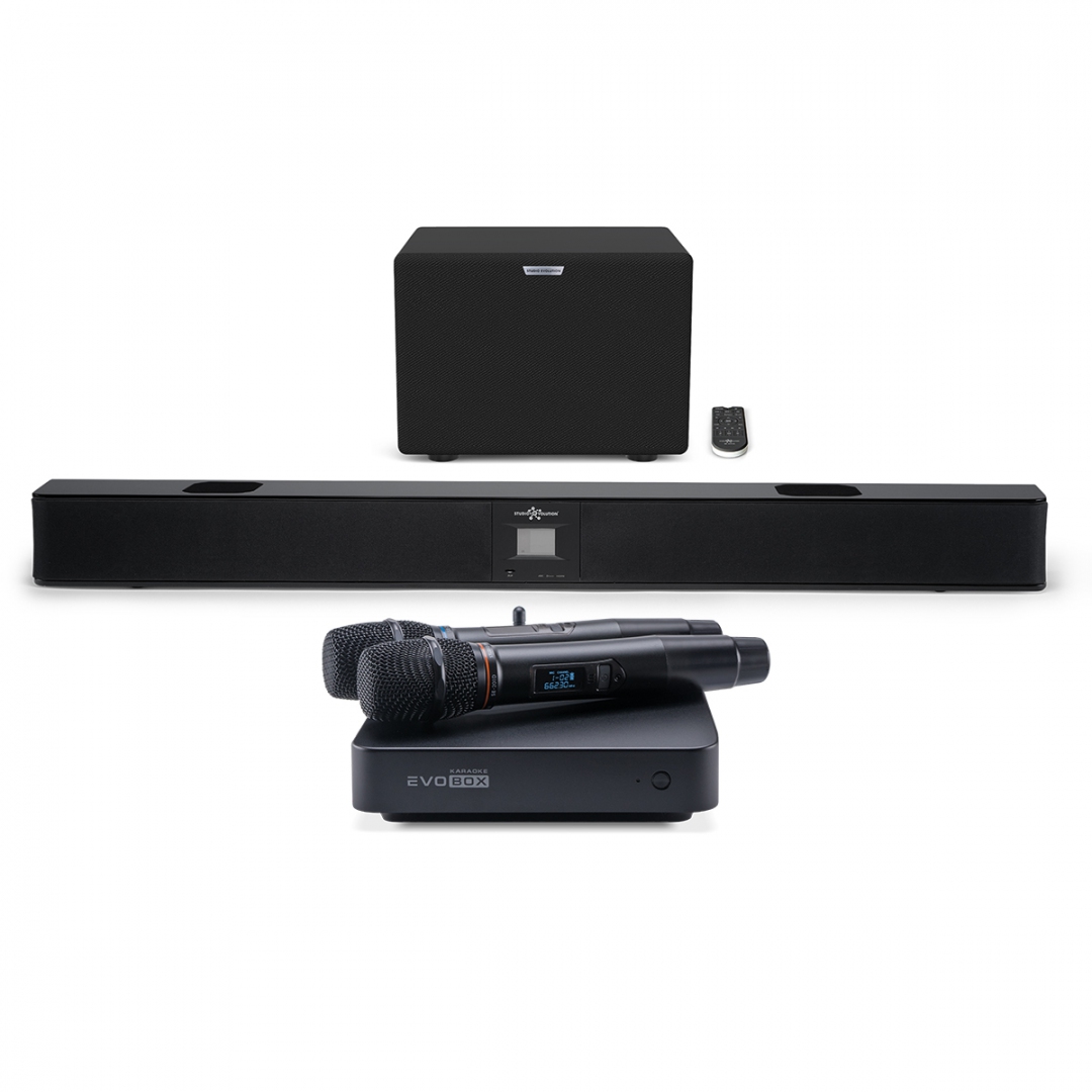 караоке-комплект EVOBOX Plus + EvoSound Bar (саундбар с караоке) в Славянске-на-Кубани