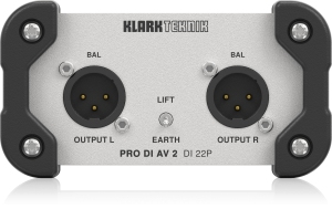 Klark Teknik DI 22P пассивный стерео директ-бокс в Славянске-на-Кубани