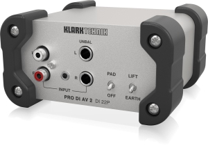 Klark Teknik DI 22P пассивный стерео директ-бокс в Славянске-на-Кубани