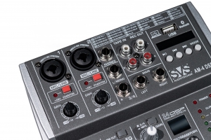 SVS Audiotechnik mixers AM-4 DSP Аналоговый микшерный пульт, 4-канала в Славянске-на-Кубани
